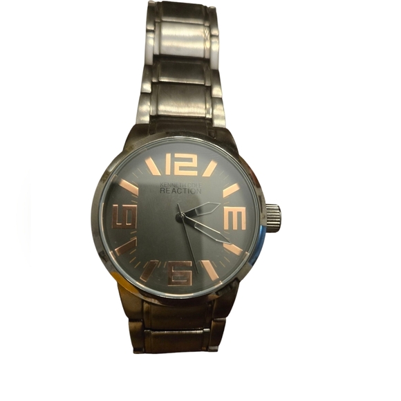 Kenneth Cole Reaction Silver Watch for Men (Needs Battery) - Picture 3 of 6